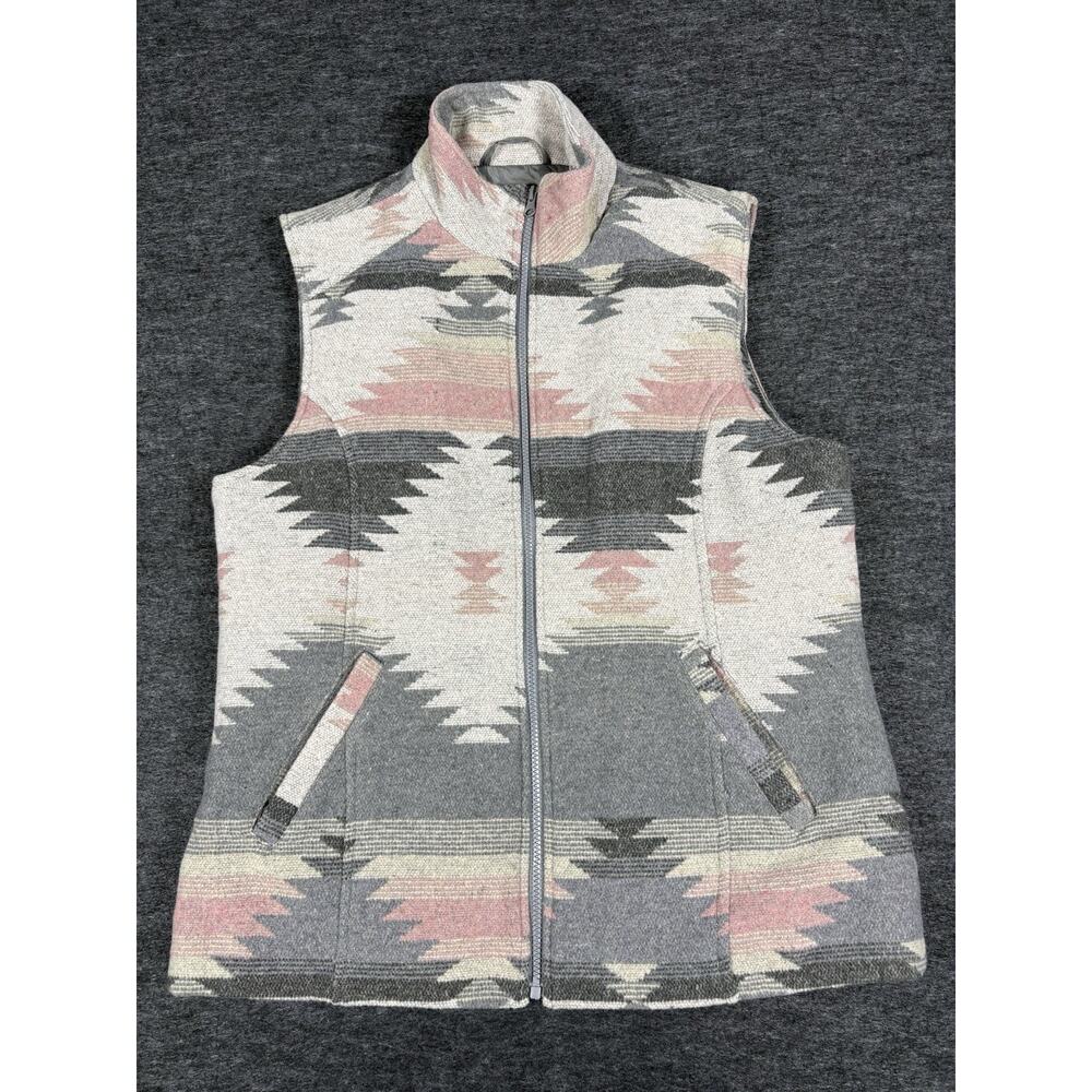 Cowgirl Legend Womens XL Aztec Western Lined Full Zip Vest